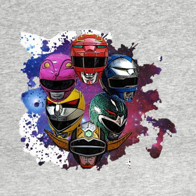 Power Rangers T-Shirt LIMITED EDITION by january30th88